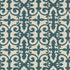 Ferne Park wallpaper in peacock blue color - pattern number 5008045 - by Schumacher in the Veere Grenney collection