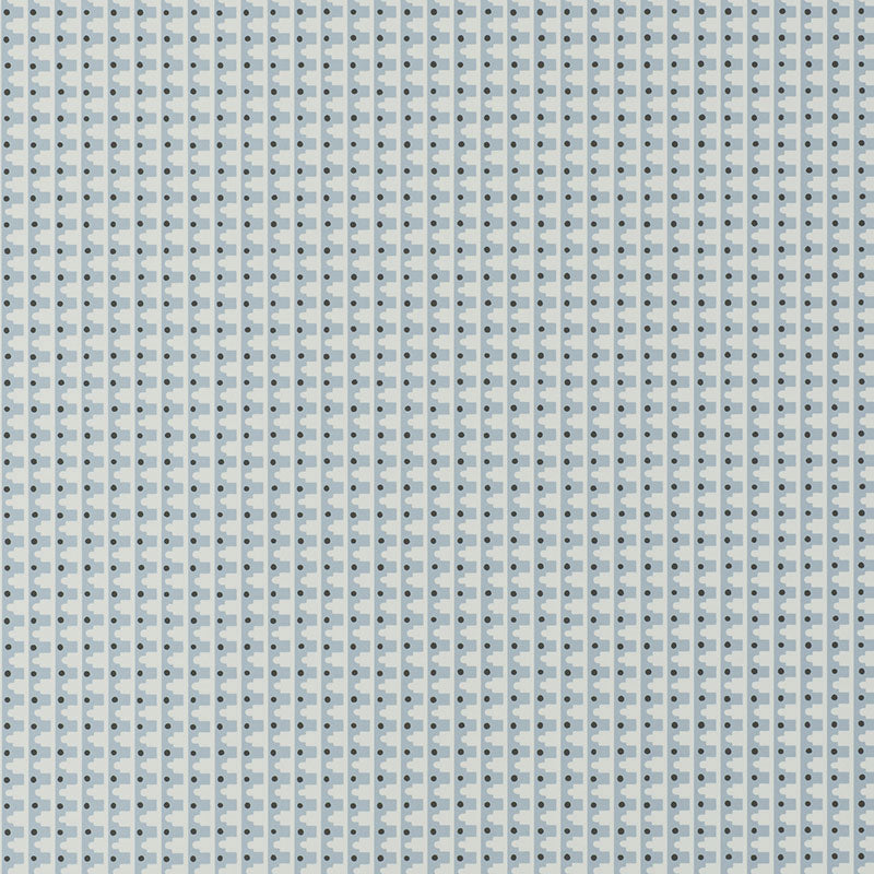 Milo wallpaper in spruce blue color - pattern number 5008094 - by Schumacher in the The Smart Set collection