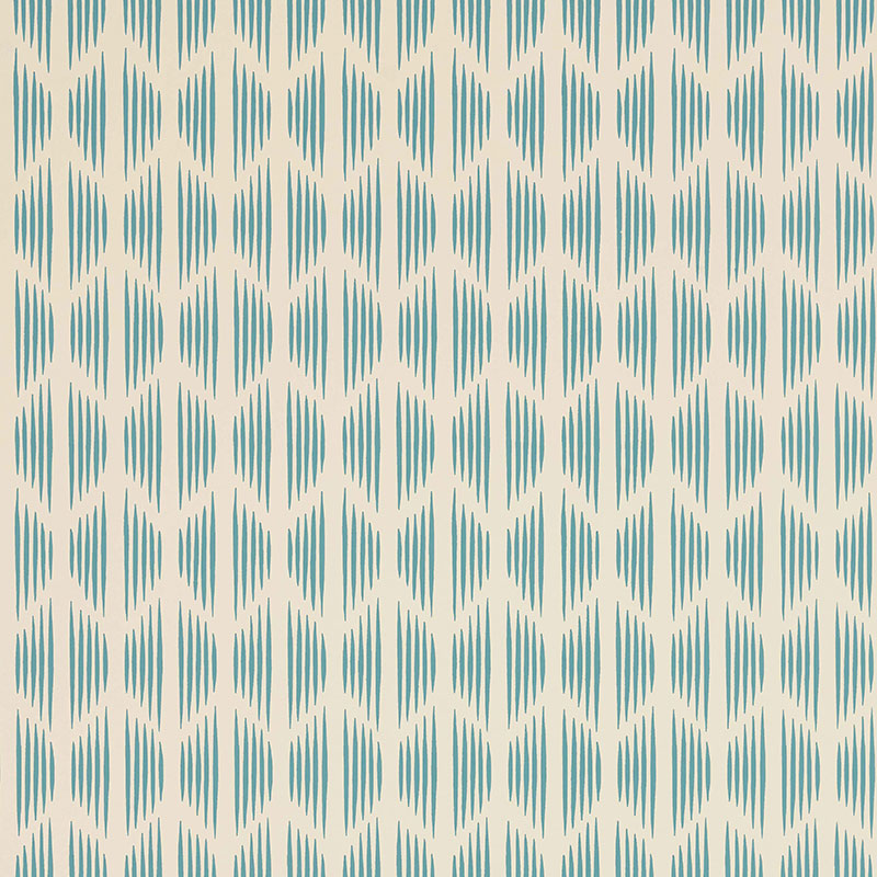 Ovington wallpaper in blues blue color - pattern number 5008133 - by Schumacher in the The Smart Set collection