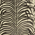 Zebra Palm Sisal wallpaper in black on ivory color - pattern number 5008222 - by Schumacher in the Shangri La collection