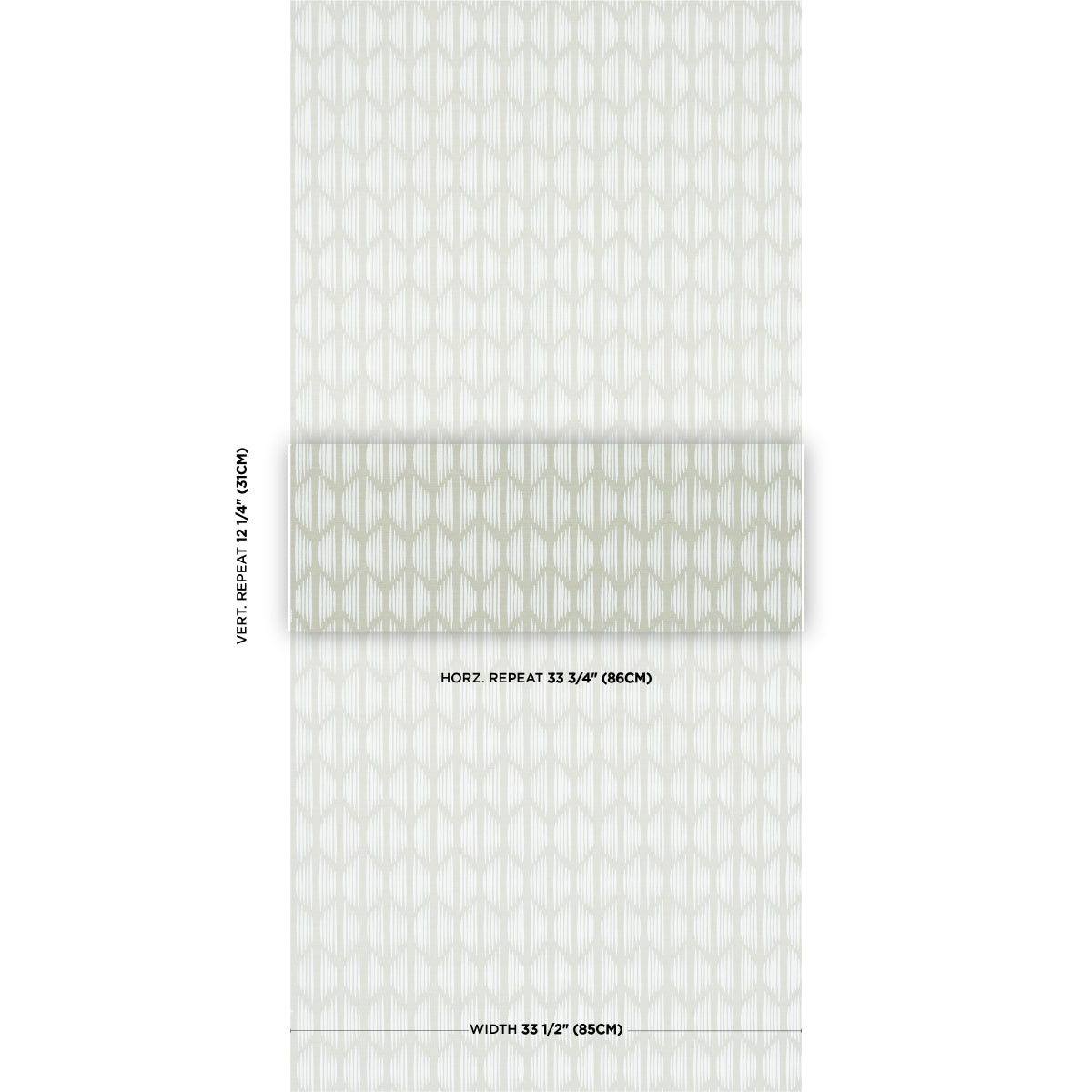 Ovington Sisal Wallpaper in celadon color - pattern number 5008275 - by Schumacher in the Perennial Favorites collection