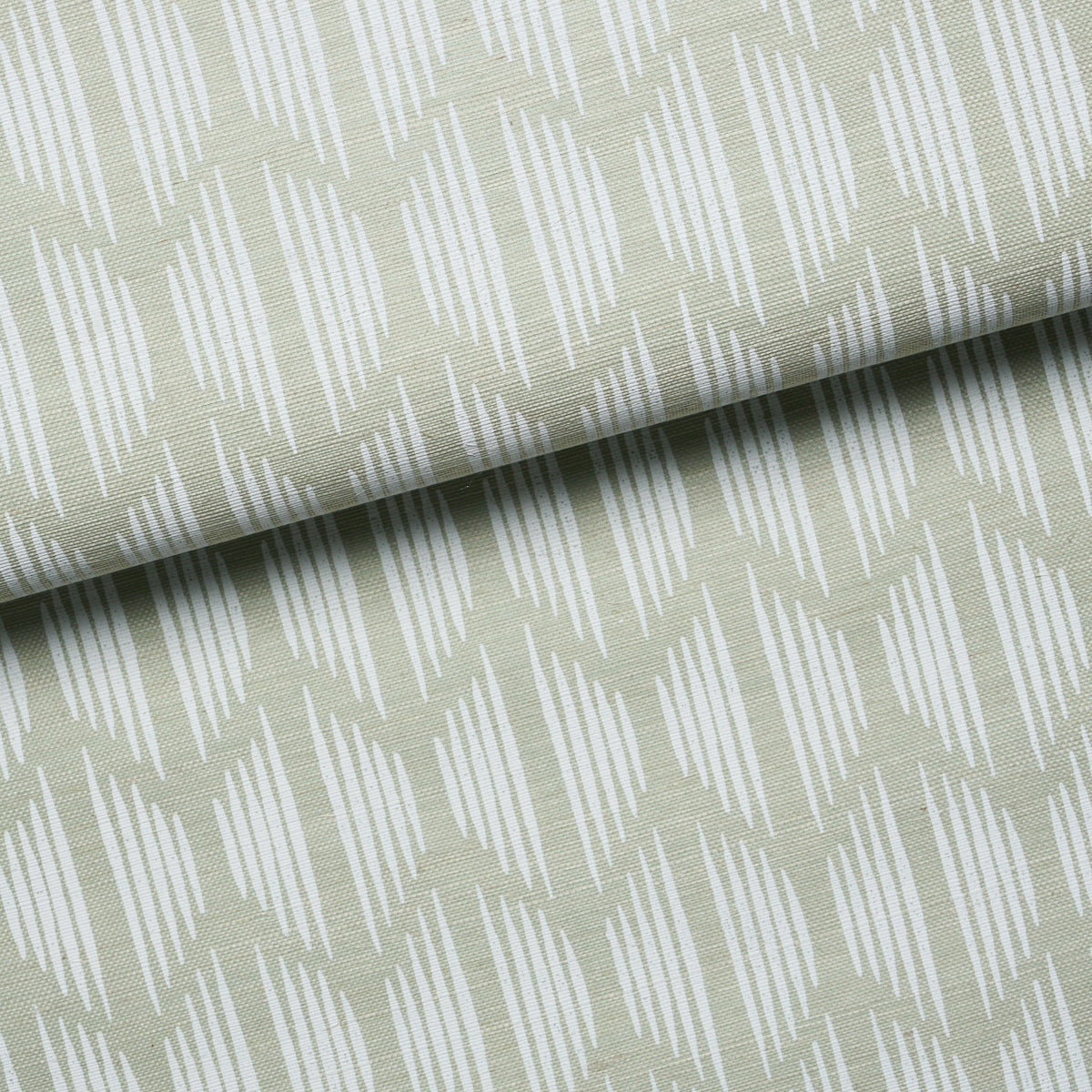Ovington Sisal Wallpaper in celadon color - pattern number 5008275 - by Schumacher in the Perennial Favorites collection