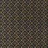 Scallop Filigree Sisal wallpaper in gold on jet color - pattern number 5008301 - by Schumacher in the Shangri La collection