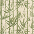 Les Bambous Sisal wallpaper in green color - pattern number 5008313 - by Schumacher in the Jacaranda collection