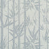 Les Bambous Sisal wallpaper in mineral color - pattern number 5008314 - by Schumacher in the Jacaranda collection