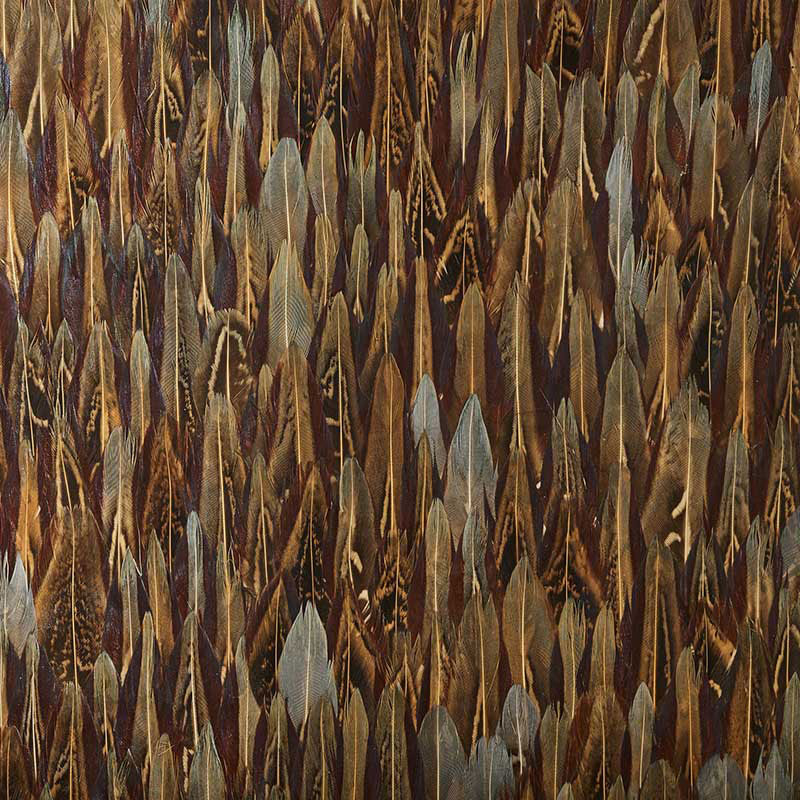Ceylonite wallpaper in celeste color - pattern number 5008405 - by Schumacher in the Plume collection
