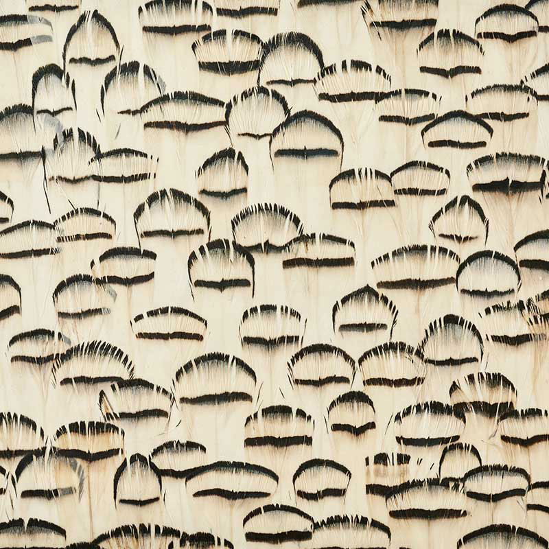 Opal wallpaper in white color - pattern number 5008407 - by Schumacher in the Plume collection