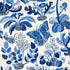 Exotic Butterfly wallpaper in marine color - pattern number 5008423 - by Schumacher in the Signature Schumacher collection