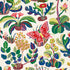 Exotic Butterfly wallpaper in spring color - pattern number 5008424 - by Schumacher in the Signature Schumacher collection