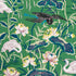 Lotus Garden fabric in jade color - pattern number 5008430 - by Schumacher in the Signature Schumacher collection