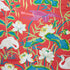 Lotus Garden fabric in red color - pattern number 5008434 - by Schumacher in the Signature Schumacher collection