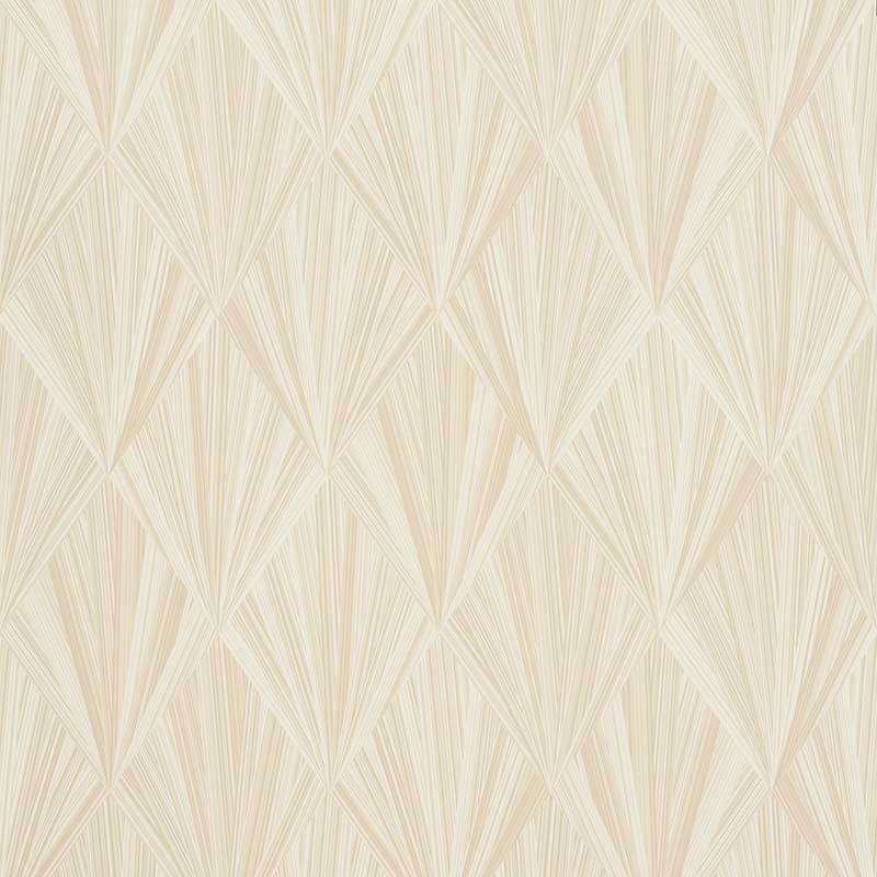 Marquetry wallpaper in blonde color - pattern number 5008631 - by Schumacher in the High Performance Wallcovering collection