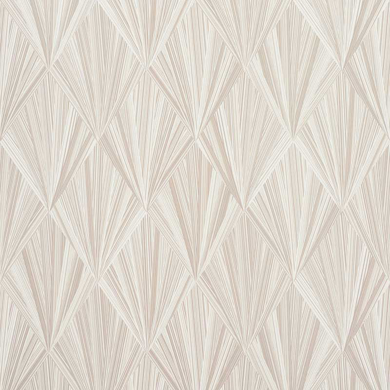 Marquetry wallpaper in stone color - pattern number 5008632 - by Schumacher in the High Performance Wallcovering collection