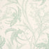 Ocean Toile wallpaper in eucalyptus on linen color - pattern number 5008721 - by Schumacher in the A Love Affair collection