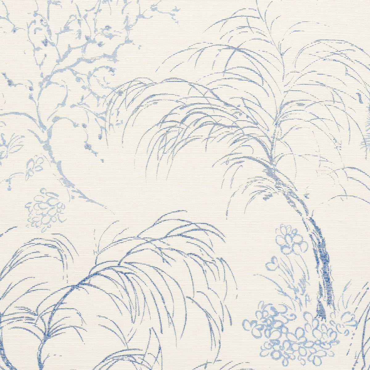 Mori Sisal wallpaper in porcelain color - pattern number 5008750 - by Schumacher in the Mingei collection