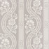 Versailles wallpaper in grey color - pattern number 5008770 - by Schumacher in the French Revolution collection