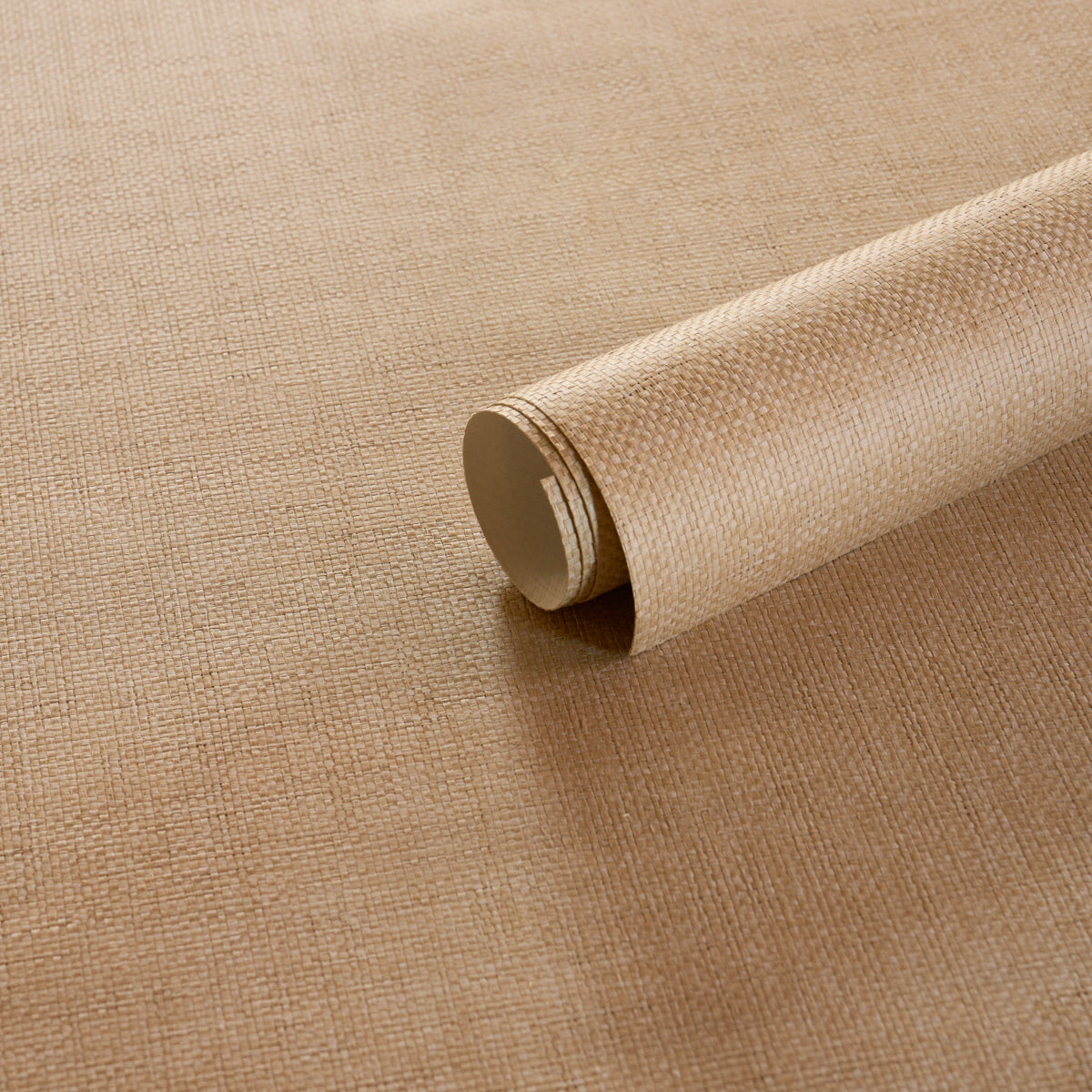 Kiko Paperweave Wallpaper in Burlap color - pattern number 5008844 - by Schumacher in the Perfect Basics Textured Wallcovering collection