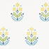 Floweret Paperweave wallpaper in summer color - pattern number 5008920 - by Schumacher in the Textural Appeal collection
