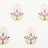 Floweret Paperweave wallpaper in spring color - pattern number 5008921 - by Schumacher in the Textural Appeal collection