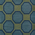 Octavia Sisal wallpaper in peacock color - pattern number 5008932 - by Schumacher in the Orient Express Schumacher collection