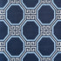 Octavia Sisal wallpaper in navy color - pattern number 5008933 - by Schumacher in the Orient Express Schumacher collection