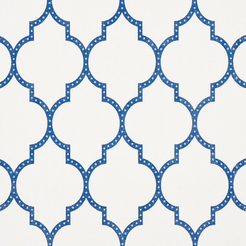 Algiers Paperweave wallpaper in blue color - pattern number 5009011 - by Schumacher in the Textural Appeal collection