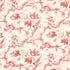 Toile De Fleurs wallpaper in rouge color - pattern number 5009122 - by Schumacher in the Perennial Favorites collection