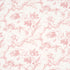 Toile De Fleurs wallpaper in pink color - pattern number 5009123 - by Schumacher in the Perennial Favorites collection