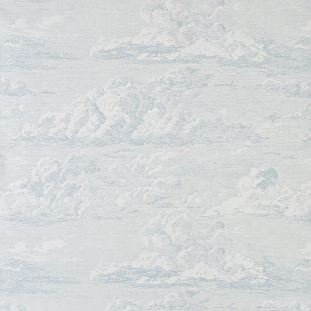 Cloud Toile wallpaper in mineral color - pattern number 5009132 - by Schumacher in the Modern Glamour collection