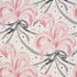 Plumes Et Rubans fabric in blush color - pattern number 5009181 - by Schumacher in the Fashion Forward collection