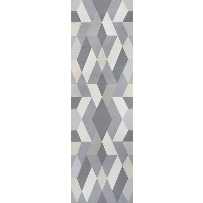 Deco Diamonds Panel wallpaper in dove color - pattern number 5009200 - by Schumacher in the Clements Ribeiro collection