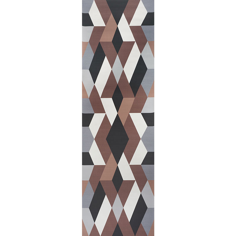 Deco Diamonds Panel wallpaper in carbon color - pattern number 5009201 - by Schumacher in the Clements Ribeiro collection