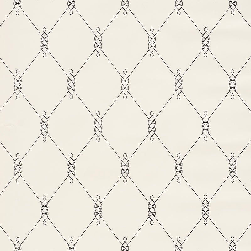 Diso wallpaper in parchment color - pattern number 5009231 - by Schumacher in the Au Naturel collection