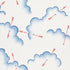 Mercurio fabric in red and blue color - pattern number 5009350 - by Schumacher in the Charlap Hyman and Herrero collection