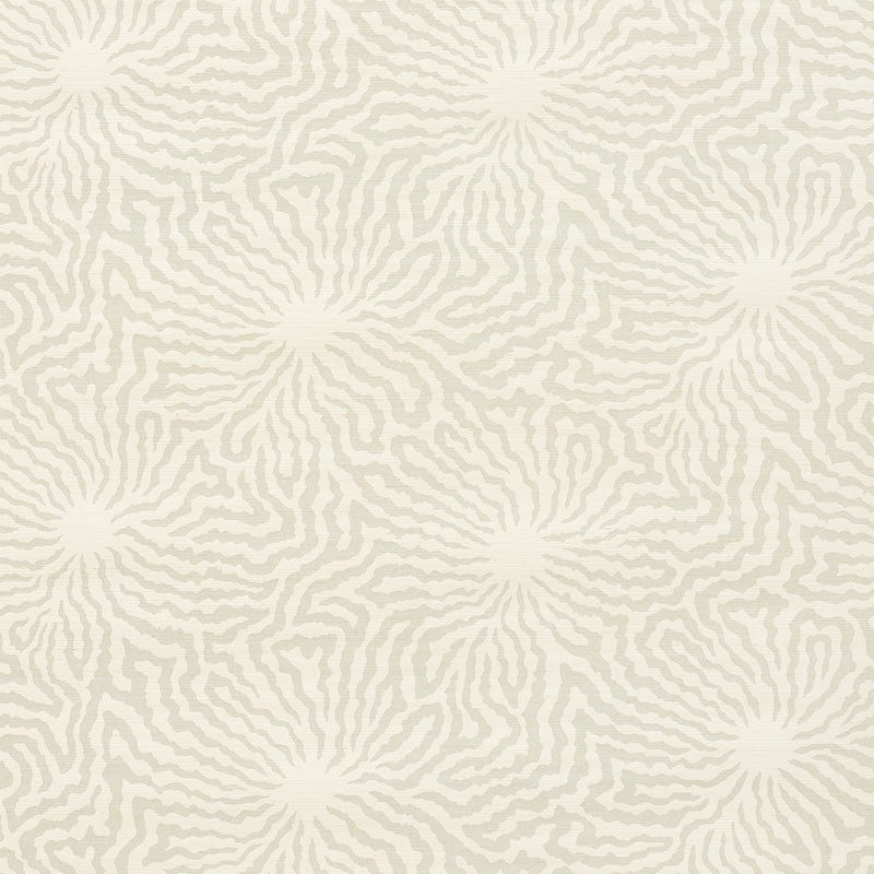 Flower Shock Sisal fabric in haze color - pattern number 5009481 - by Schumacher in the Celerie Kemble collection
