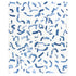 Sepiessa Panel Set wallpaper in blue color - pattern number 5009494 - by Schumacher in the Caroline Z Hurley II collection