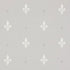 Fleur De Lis wallpaper in grey color - pattern number 5009502 - by Schumacher in the Small Print Wallpapers collection