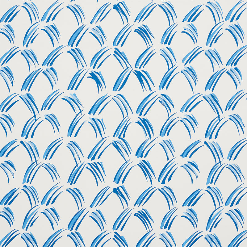 Trevi Diamond wallpaper in porcelain color - pattern number 5009540 - by Schumacher in the Small Print Wallpapers collection