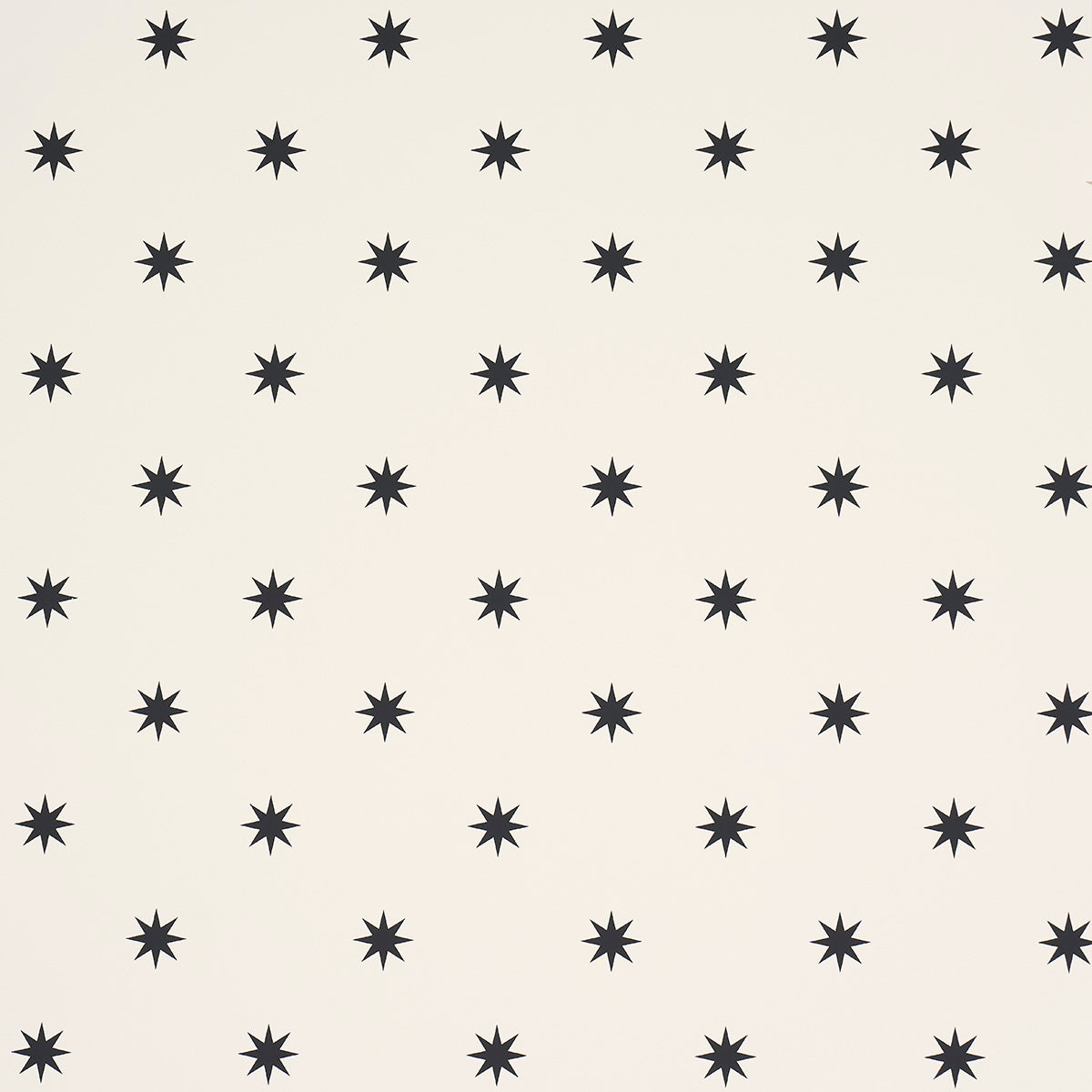 Stargaze Wallpaper in Black &amp; Cream color - pattern number 5009602 - by Schumacher in the American Heritage collection