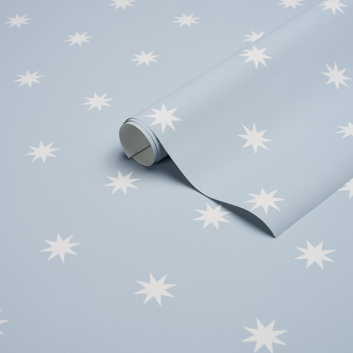 Stargaze Wallpaper in Sky color - pattern number 5009603 - by Schumacher in the American Heritage collection