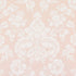 Simone Damask wallpaper in blush color - pattern number 5009611 - by Schumacher in the New Traditional collection