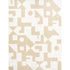 Binary Panel Set wallpaper in camel color - pattern number 5009694 - by Schumacher in the Panels Collection collection