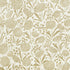 Chrysanthemum Sisal wallpaper in gold color - pattern number 5009782 - by Schumacher in the Textured Wallcoverings and Printed Grasscloths collection
