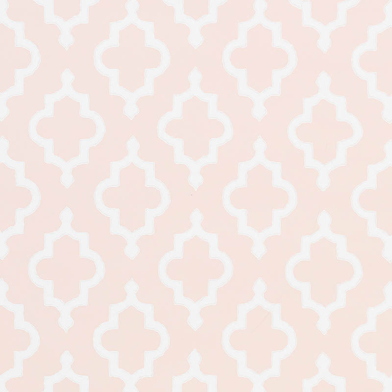 Jake wallpaper in quiet pink color - pattern number 5009861 - by Schumacher in the Gazebo by Veere Grenney collection
