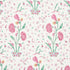 Khilana Floral wallpaper in pink color - pattern number 5009953 - by Schumacher in the Palampore Schumacher collection