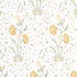 Khilana Floral wallpaper in marigold color - pattern number 5009954 - by Schumacher in the Jacaranda collection