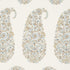 Shirala Paisley wallpaper in aqua color - pattern number 5009971 - by Schumacher in the Palampore Schumacher collection