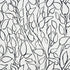 Solandra Vine wallpaper in black color - pattern number 5010071 - by Schumacher in the Freehand collection
