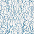 Solandra Vine Wallpaper in navy color - pattern number 5010073 - by Schumacher in the Perennial Favorites collection