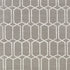 Modern Trellis Sisal wallpaper in charcoal color - pattern number 5010101 - by Schumacher in the Textured Wallcoverings and Printed Grasscloths collection